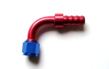 AN 90 degree reusable hose end